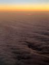 Sunset from the plane.